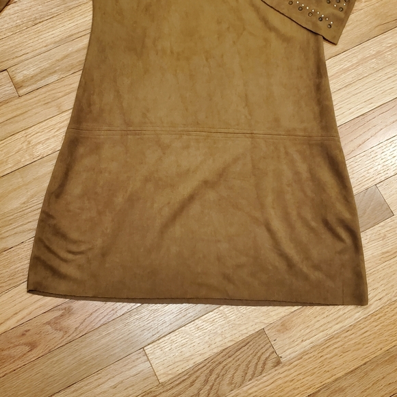 Angel + Premium Faux Suede Mini Dress - Picture 5 of 9